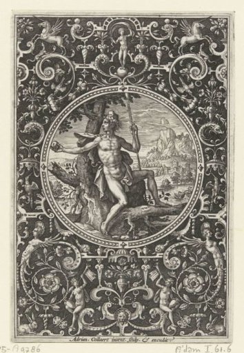 Medallion depicting Paris seated against a tree