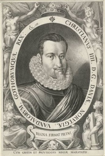 Portrait of King Christian IV of Denmark and Norway