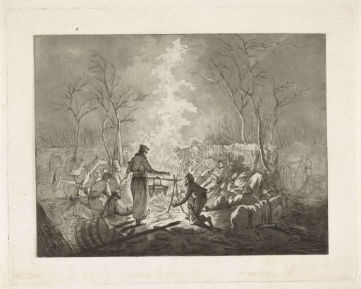 Camp of Cossacks, 1813