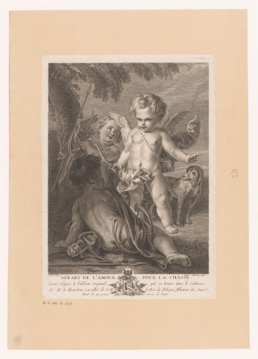 Amor Departing for the Hunt