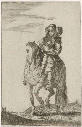 Rider Seen from the Front
