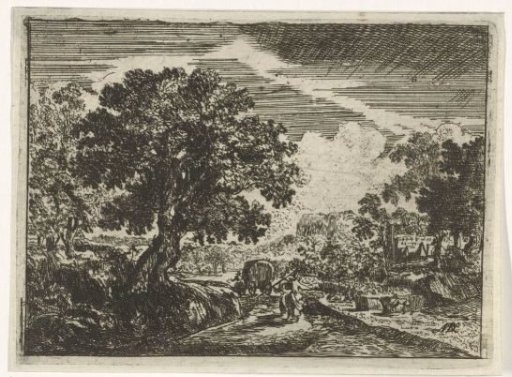 Mower in a landscape