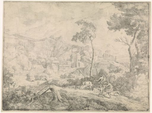 Three Shepherds in a Storm