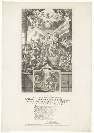 Allegory on the Marriage of William V and Wilhelmina of Prussia in 1767 and the Birth of Prince William Frederick in 1772