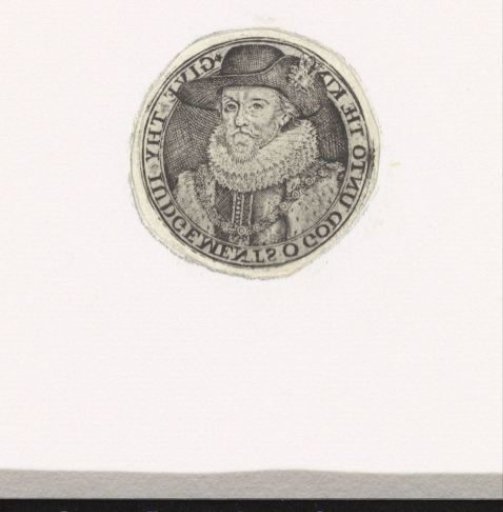 Portrait of James I, King of England