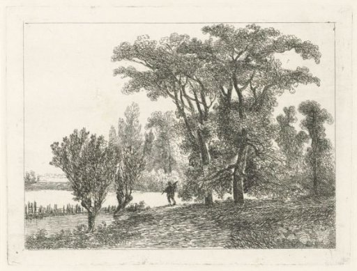 Hunter at the Edge of the Woods