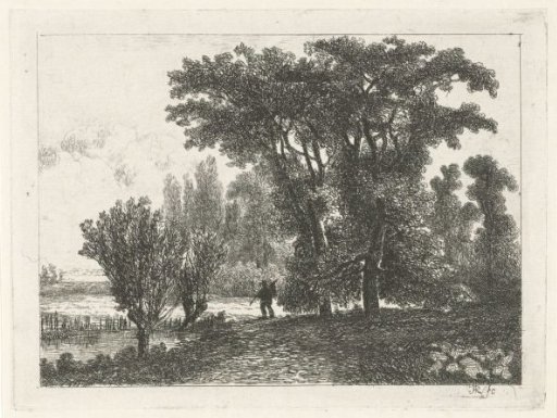 Hunter at the Edge of the Woods