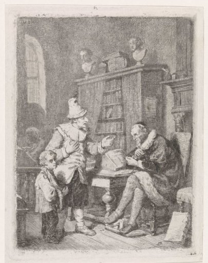 At the lawyer's