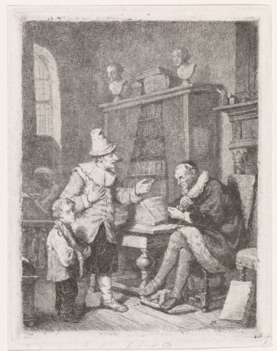 At the lawyer's