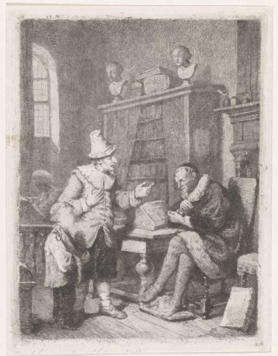 At the lawyer's