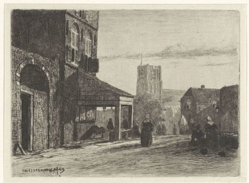 View of the Sint-Martinus Church at Woudrichem