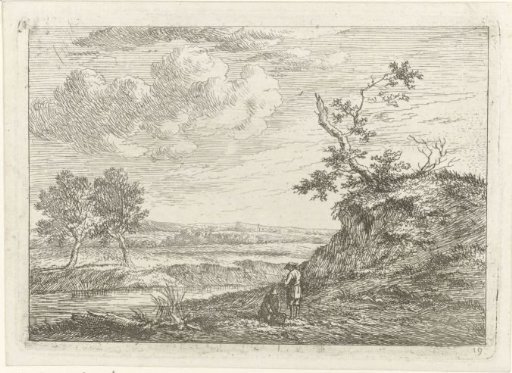 Landscape with Two Fishermen