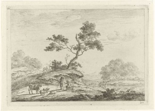 Landscape with Shepherds in Conversation