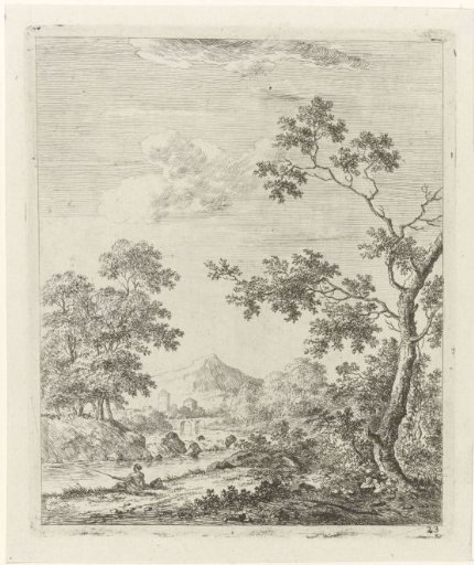 Landscape with a Fisherman