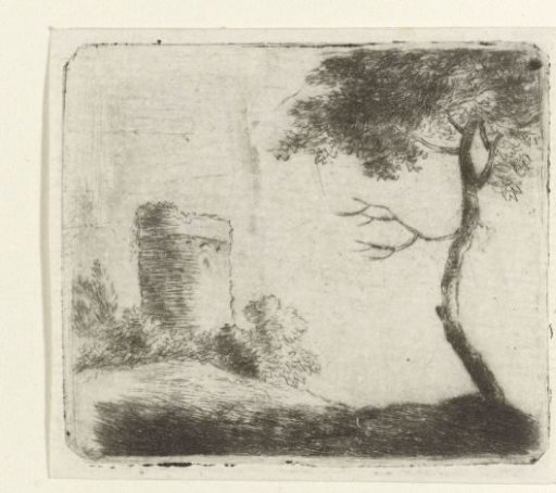 Landscape with a Round Tower