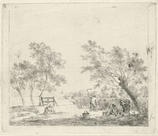 Landscape with a Corn Harvest