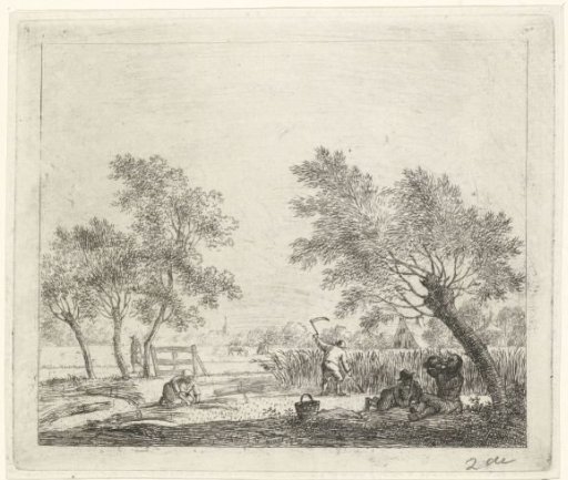 Landscape with a Corn Harvest