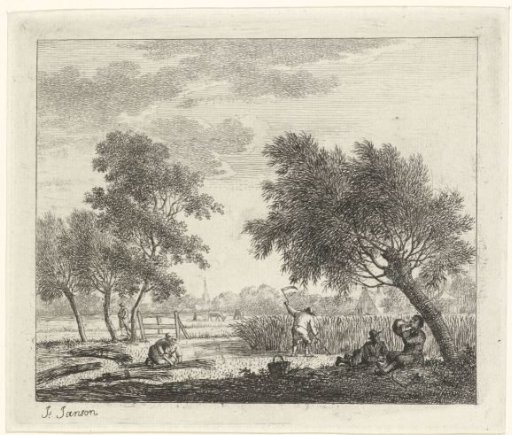Landscape with a Corn Harvest