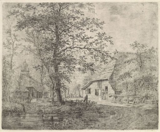 Landscape with farm