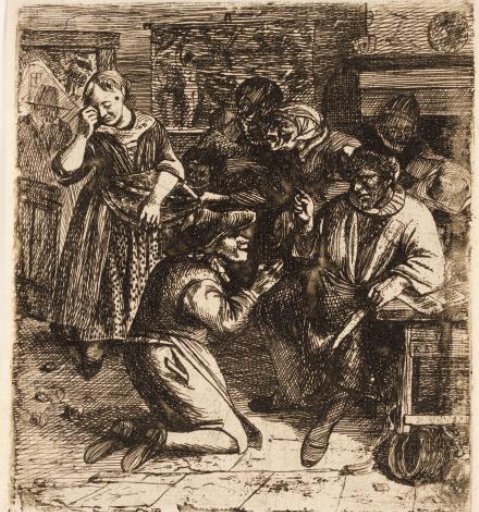 Young couple confessing a misstep