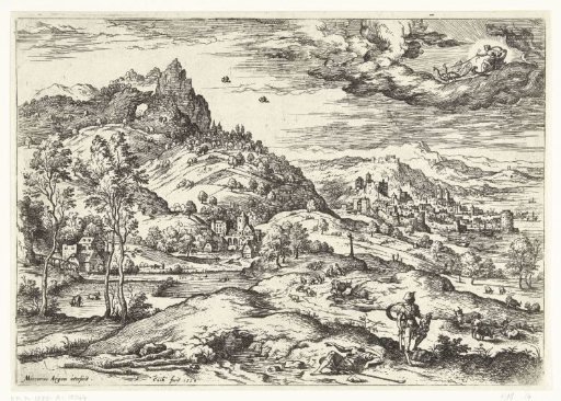 Mercury with the head of Argus