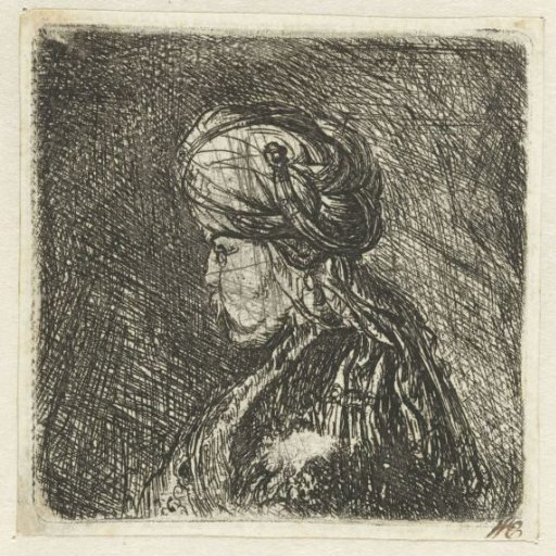 Bust of a Man with a Turban