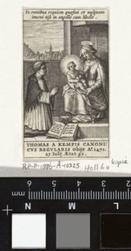 Thomas à Kempis: Mary Adoring the Christ Child