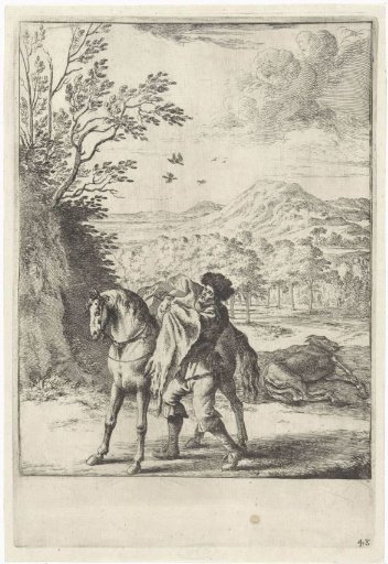 Fable of the Horse and the Pack Ass