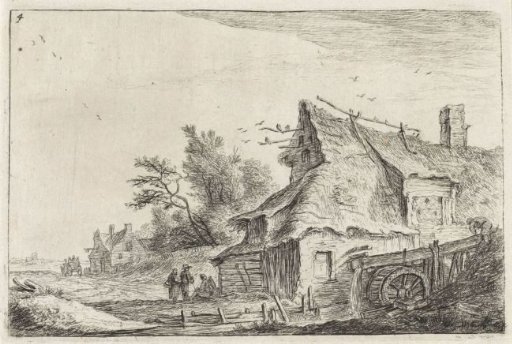 Village View with a Watermill