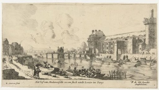 View of the Louvre and the Tuileries