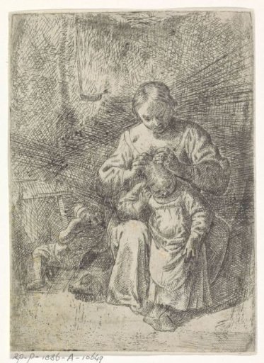 Woman Listening to a Child