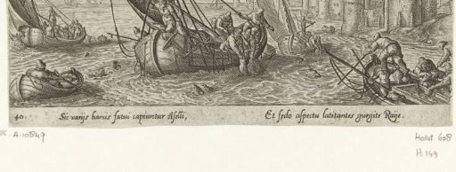 Fishing at sea