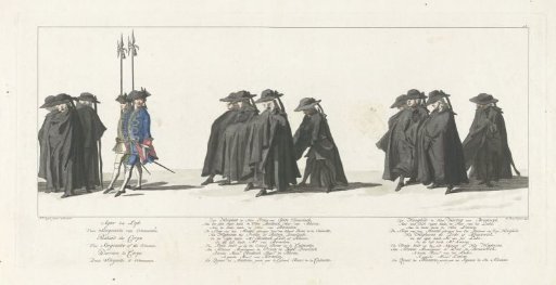 Funeral procession of William IV, 1752, plate 28