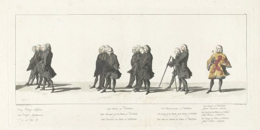 Funeral procession of William IV, 1752, plate 31