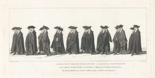 Funeral procession of William IV, 1752, plate 32