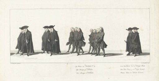 Funeral procession of William IV, 1752, plate 33