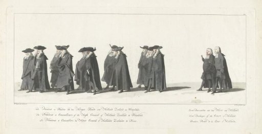 Funeral procession of William IV, 1752, plate 34