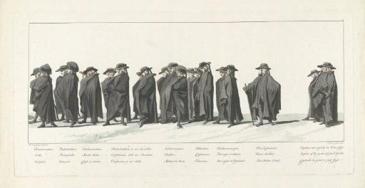 Funeral procession of William IV, 1752, plate 14