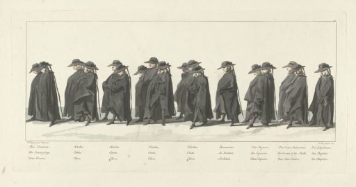 Funeral procession of William IV, 1752, plate 16