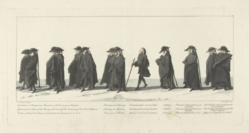 Funeral procession of William IV, 1752, plate 19