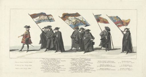 Funeral procession of William IV, 1752, plate 20