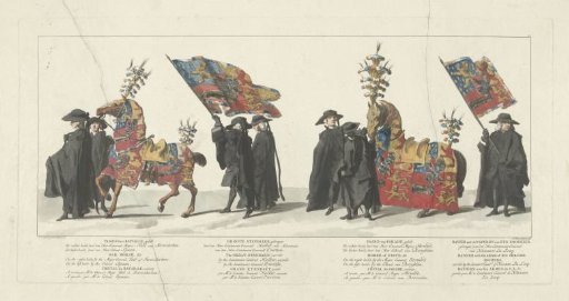Funeral procession of William IV, 1752, plate 21