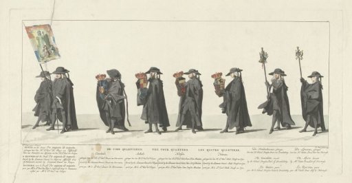 Funeral procession of William IV, 1752, plate 22