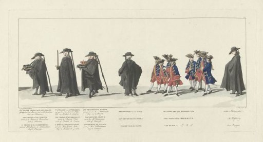 Funeral procession of William IV, 1752, plate 24