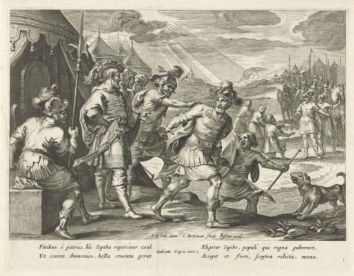 Jephthah driven away by his brothers