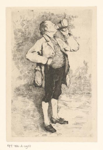Man drinking