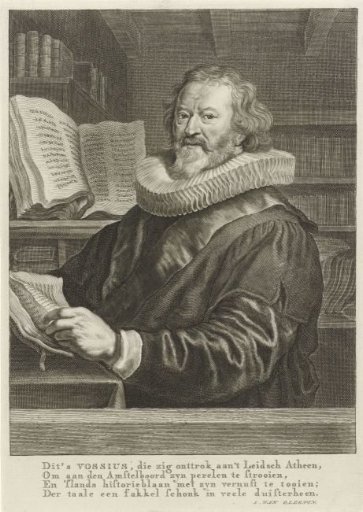 Portrait of Gerardus Joannes Vossius