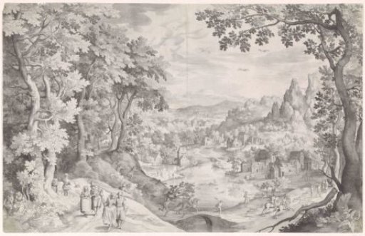 Landscape with a Deer Hunt