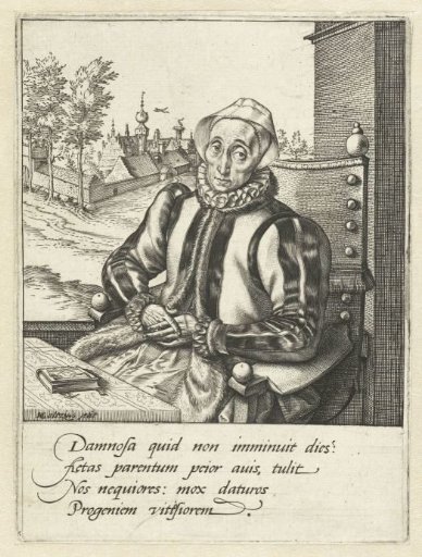 Portrait of Anna Fullings, mother of the artist