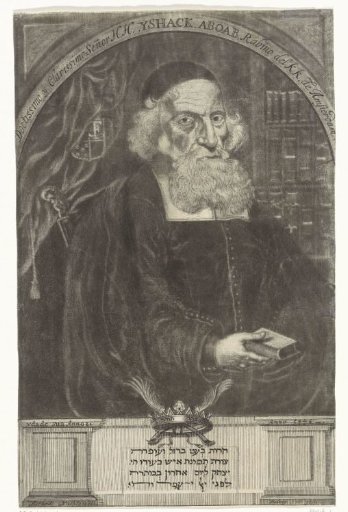 Portrait of Isaac Aboab da Fonseca